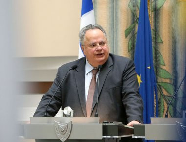Με ομιλία για τις εθνικές επετείους ολοκληρώνει την επίσκεψή του στην Κύπρο ο Ν. Κοτζιάς